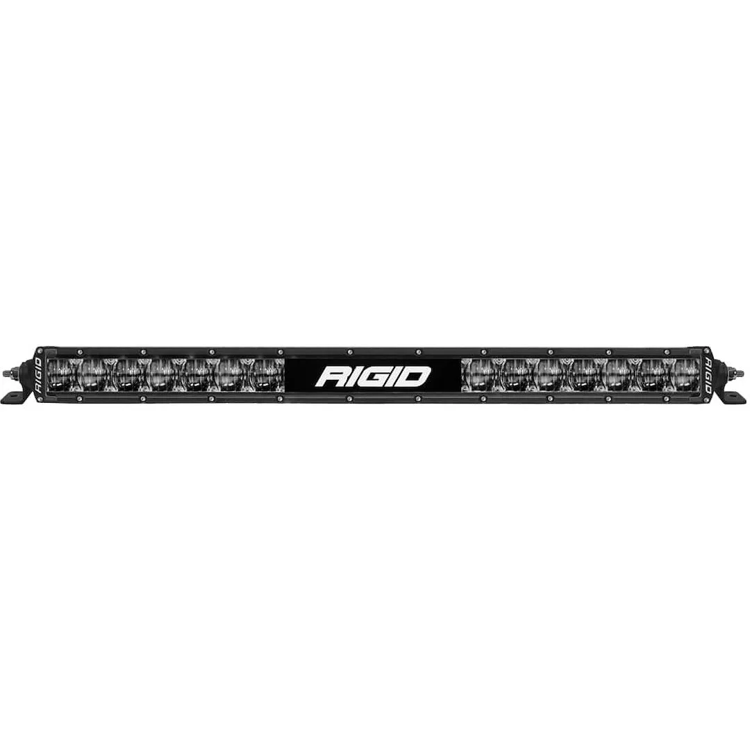 920413 – RIGID IND Light Bar, LED 20 Inch Length Clear 95 Watt/ 6.8 Amp Draw Driving Beam 8253 Raw Lumens Clear Polyc...